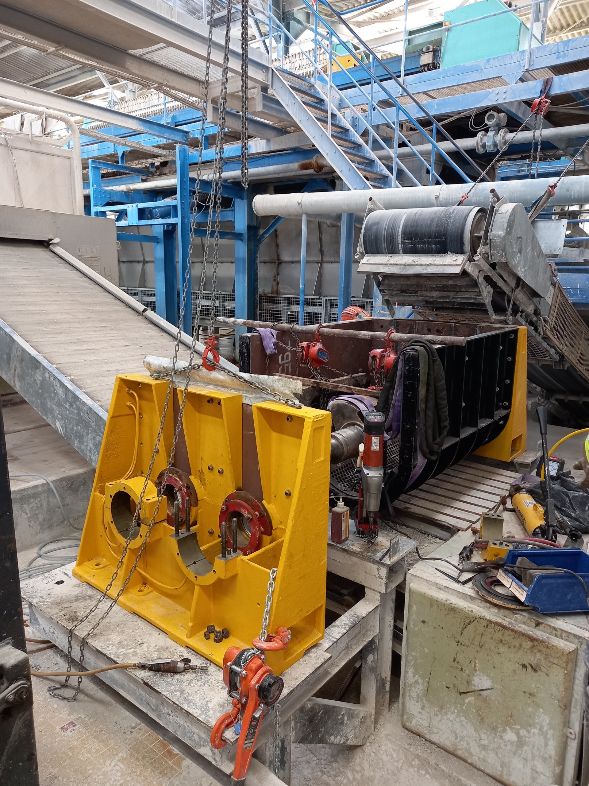 Visite complète d’un pétrin sur un site industriel SOKA en Bretagne.