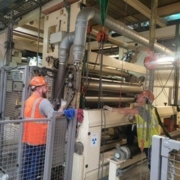Maintenance sur site en papeterie