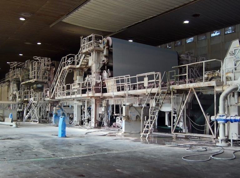 Maintenance sur site en papeterie