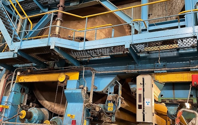 Maintenance sur site en papeterie
