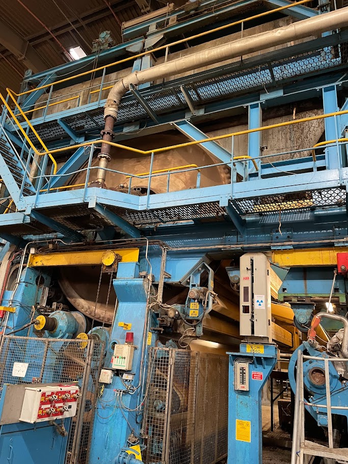 Maintenance sur site en papeterie